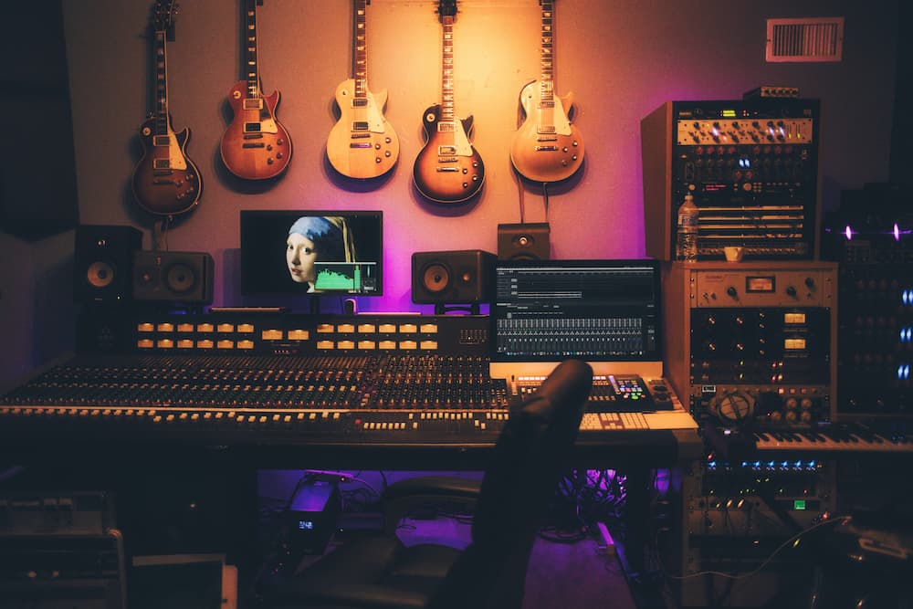How does a recording studio affect the quality of music?